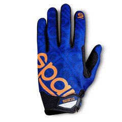 Перчатки механика Sparco Meca III, синие, размер М, S3728516 цена и информация | Рабочие перчатки | kaup24.ee