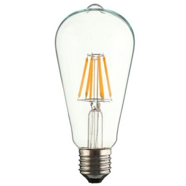 LED filament bulb E27-ST64 8W 3000K - цена и информация | Lambipirnid, lambid | kaup24.ee