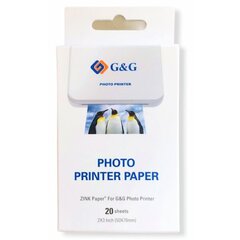 Fotoprinteri paper G&G GG-ZP023-20 20 lehte - hind ja info | Gold Lapsed ja imikud | kaup24.ee