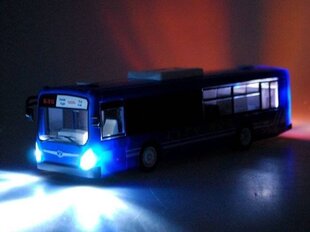 Большой автобус с открывающейся дверью, синий цена и информация | Игрушки для мальчиков | kaup24.ee