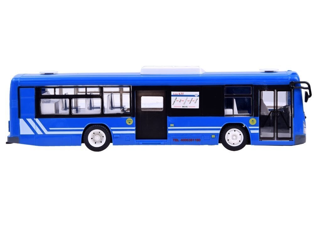 Suur buss avatava uksega, sinine цена и информация | Poiste mänguasjad | kaup24.ee