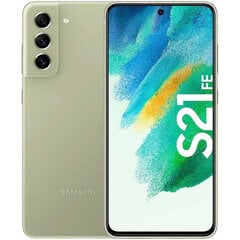 Samsung Galaxy S21 FE 5G 8/256GB Olive SM-G990BLGWEUE hind ja info | Telefonid | kaup24.ee