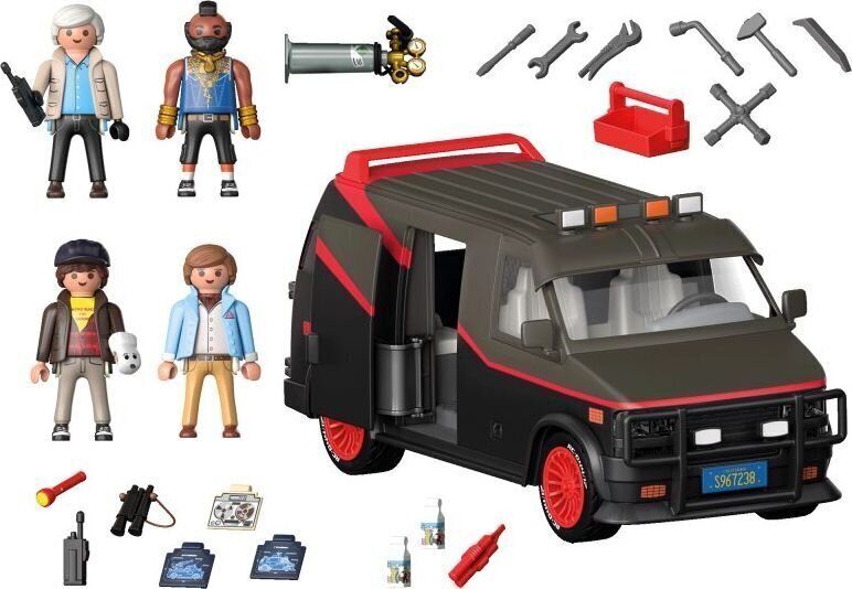 70750 PLAYMOBIL® The A-Team Van, kaubik цена и информация | Klotsid ja konstruktorid | kaup24.ee