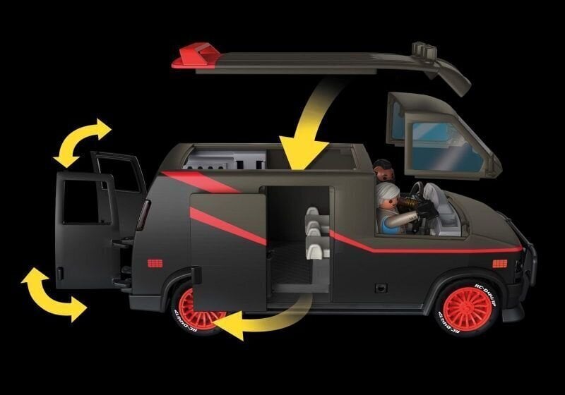 70750 PLAYMOBIL® The A-Team Van, kaubik цена и информация | Klotsid ja konstruktorid | kaup24.ee