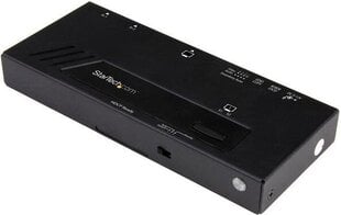 StarTech VS221HD4KA 2-портовый автоматический переключатель видео HDMI цена и информация | Адаптеры и USB-hub | kaup24.ee