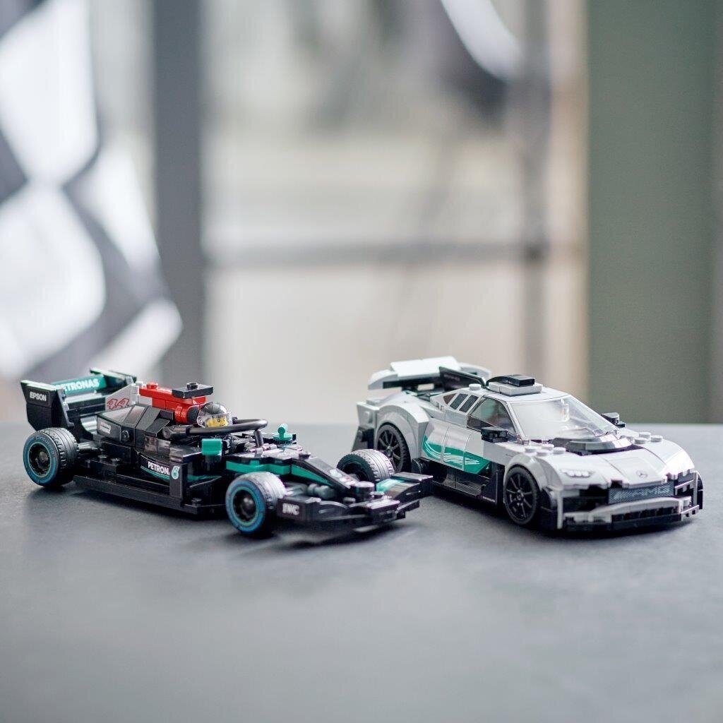 76909 LEGO® Speed Champions Mercedes-AMG F1 W12 E Performance ja Mercedes-AMG Project One hind ja info | Klotsid ja konstruktorid | kaup24.ee