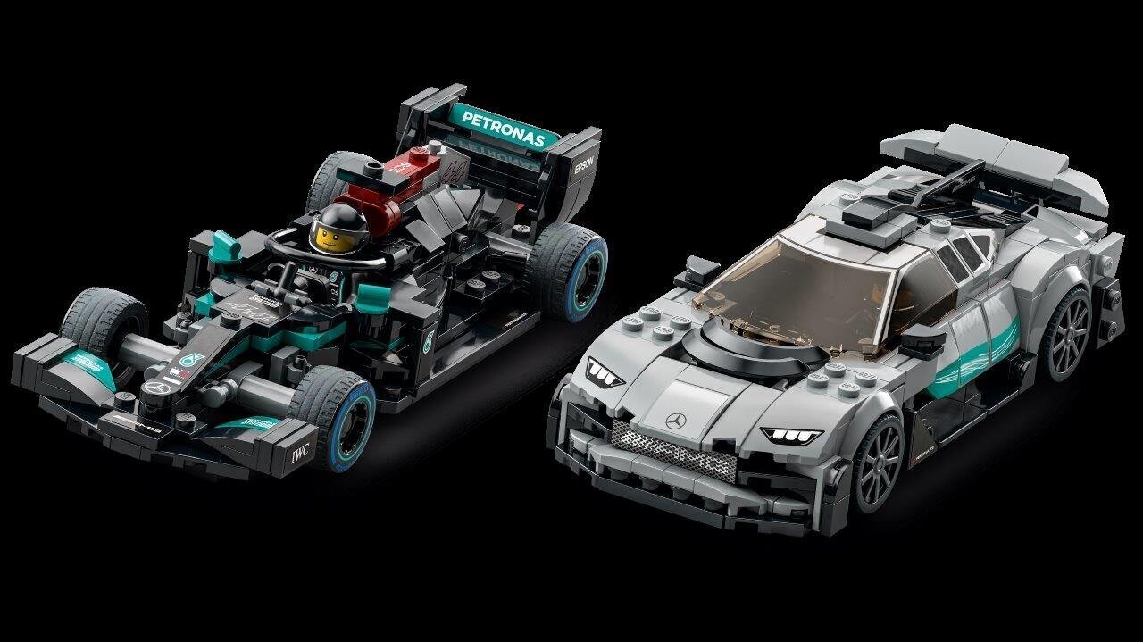 76909 LEGO® Speed Champions Mercedes-AMG F1 W12 E Performance ja Mercedes-AMG Project One цена и информация | Klotsid ja konstruktorid | kaup24.ee