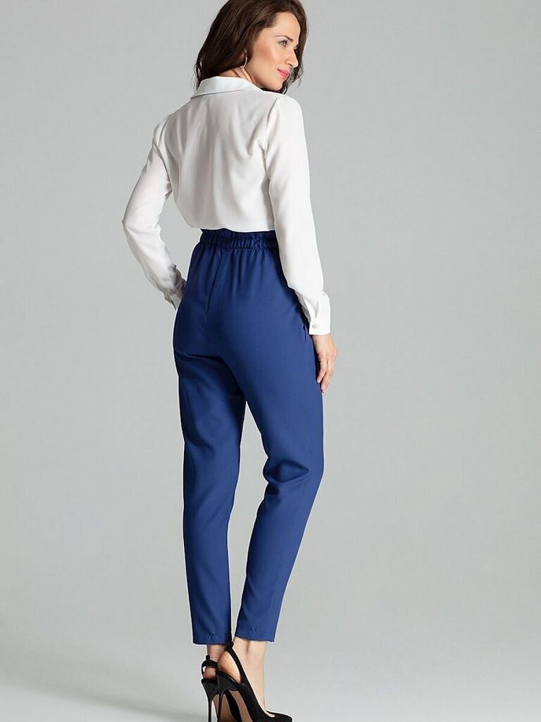 Naiste püksid Lenitif 135884, sinine hind ja info | Naiste püksid | kaup24.ee