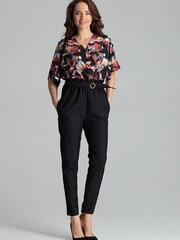 Naiste püksid Lenitif 13588, mustad hind ja info | Naiste püksid | kaup24.ee