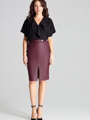 Женская юбка Lenitif 139341, красная цена и информация | Юбки | kaup24.ee