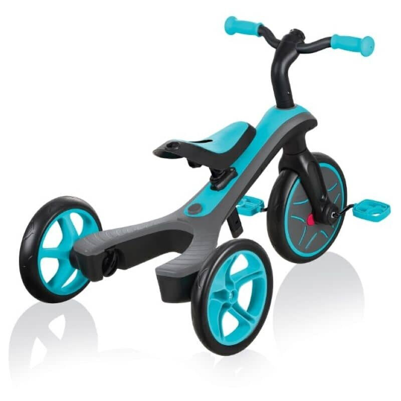 Tasakaaluratas Globber 2in1 Explorer Trike Teal цена и информация | Jooksurattad | kaup24.ee