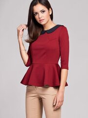 Женская блузка Figl, красная цена и информация | Женские блузки, рубашки | kaup24.ee