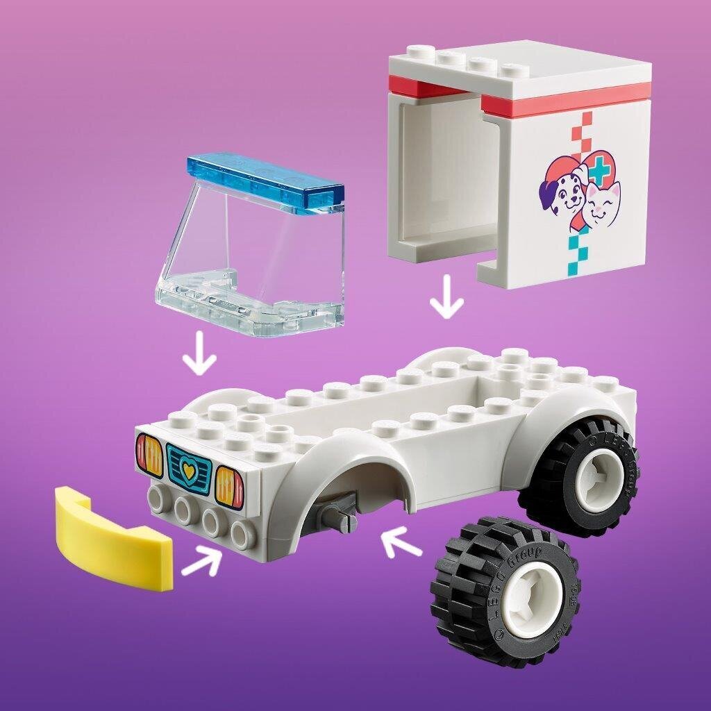 41694 LEGO® Friends Loomakliiniku auto hind ja info | Klotsid ja konstruktorid | kaup24.ee