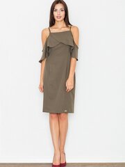 Платье женское, коричневое цена и информация | Платье | kaup24.ee