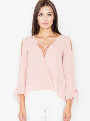 Блузка женская Figl 60695, розовая цена и информация | Женские блузки, рубашки | kaup24.ee