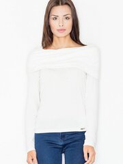 Naiste pluus Figl 60720, valge hind ja info | Naiste pluusid, särgid | kaup24.ee