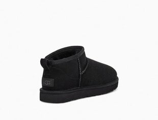 Ботинки женские UGG W Classic Ultra Mini, черные цена и информация | Женские сапоги | kaup24.ee