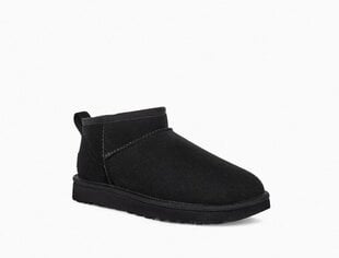 Naiste saapad UGG W Classic Ultra Mini, must цена и информация | Женские сапоги | kaup24.ee