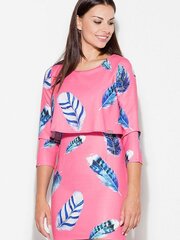 Naiste kleit Katrus, roosa hind ja info | Kleidid | kaup24.ee