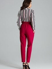 Женские брюки Lenitif 135886, красные цена и информация | Штаны женские | kaup24.ee