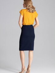 Женская блузка Figl M233, желтая цена и информация | Женские блузки, рубашки | kaup24.ee