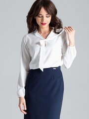 Женская блузка Lenitif, белая цена и информация | Женские блузки, рубашки | kaup24.ee