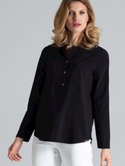 Женская блузка Figl, черная цена и информация | Женские блузки, рубашки | kaup24.ee
