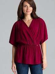 Naiste pluus Lenitif 135850, punane hind ja info | Naiste pluusid, särgid | kaup24.ee