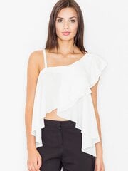 Блузка для женщин Figl 60712, белый цвет цена и информация | Женские блузки, рубашки | kaup24.ee