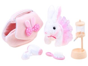 Интерактивный плюшевый кролик с сумочкой цена и информация | Мягкие игрушки | kaup24.ee