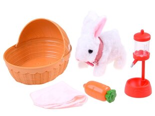 Интерактивный кролик, розовый цвет цена и информация | Мягкие игрушки | kaup24.ee