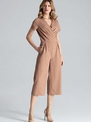 Naiste kombinesoon Figl 132482, pruun hind ja info | Naiste pükskostüümid | kaup24.ee