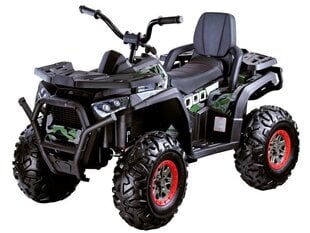 Laste ühekohaline ATV "Quad 4x4", kamuflaaž hind ja info | Laste elektriautod | kaup24.ee