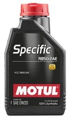 Motul Specific RBS0-2AE 0W20 1L (106044) hind ja info | Mootoriõlid | kaup24.ee