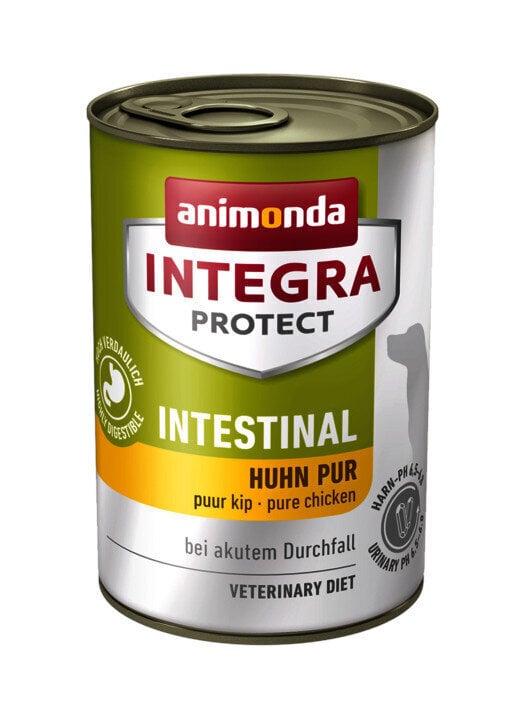 Konserv koertele Animonda Integra Protect Intestinal, kanaga, 400 g hind ja info | Konservid koertele | kaup24.ee
