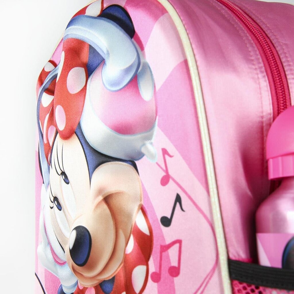 Seljakott Disney Minnie 3D, 25x31x10 cm hind ja info | Koolikotid, sussikotid | kaup24.ee