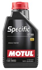 Õli Motul Specific 0720, 102208, 5W30, 1 l hind ja info | Mootoriõlid | kaup24.ee