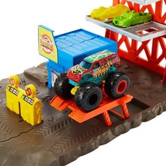 Набор Взрывная станция Hot Wheels, HFB12 цена и информация | Игрушки для мальчиков | kaup24.ee