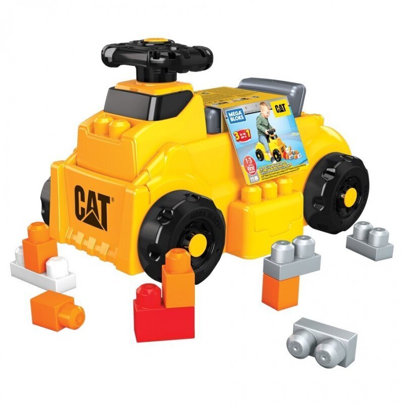 Pealeistutav auto CAT Mega Bloks, HDJ29 hind ja info | Imikute mänguasjad | kaup24.ee