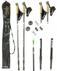 Hi-Tec kõnni- / matkakepid ALPENSTOCK 85-135 cm цена и информация | Палки для ходьбы | kaup24.ee