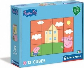 Головоломка из кубиков Clementoni Peppa Pig цена и информация | Развивающие игрушки | kaup24.ee
