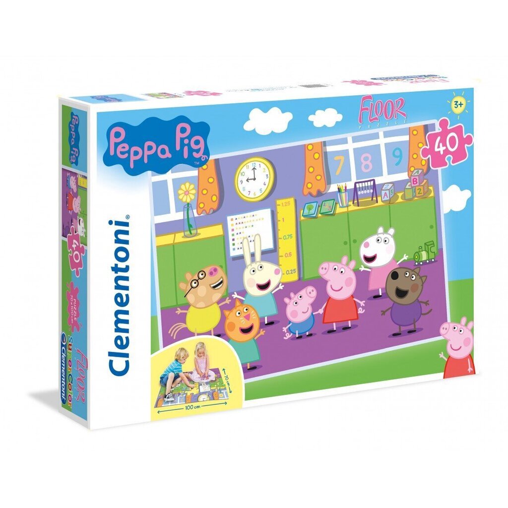 Pusle Clementoni Peppa Pig, 40 a. цена и информация | Pusled | kaup24.ee