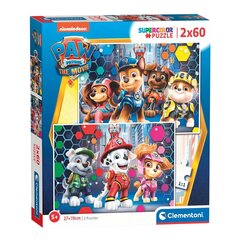 Pusle Clementoni Paw Patrol The Movie, 2x60 o. hind ja info | Pusled | kaup24.ee