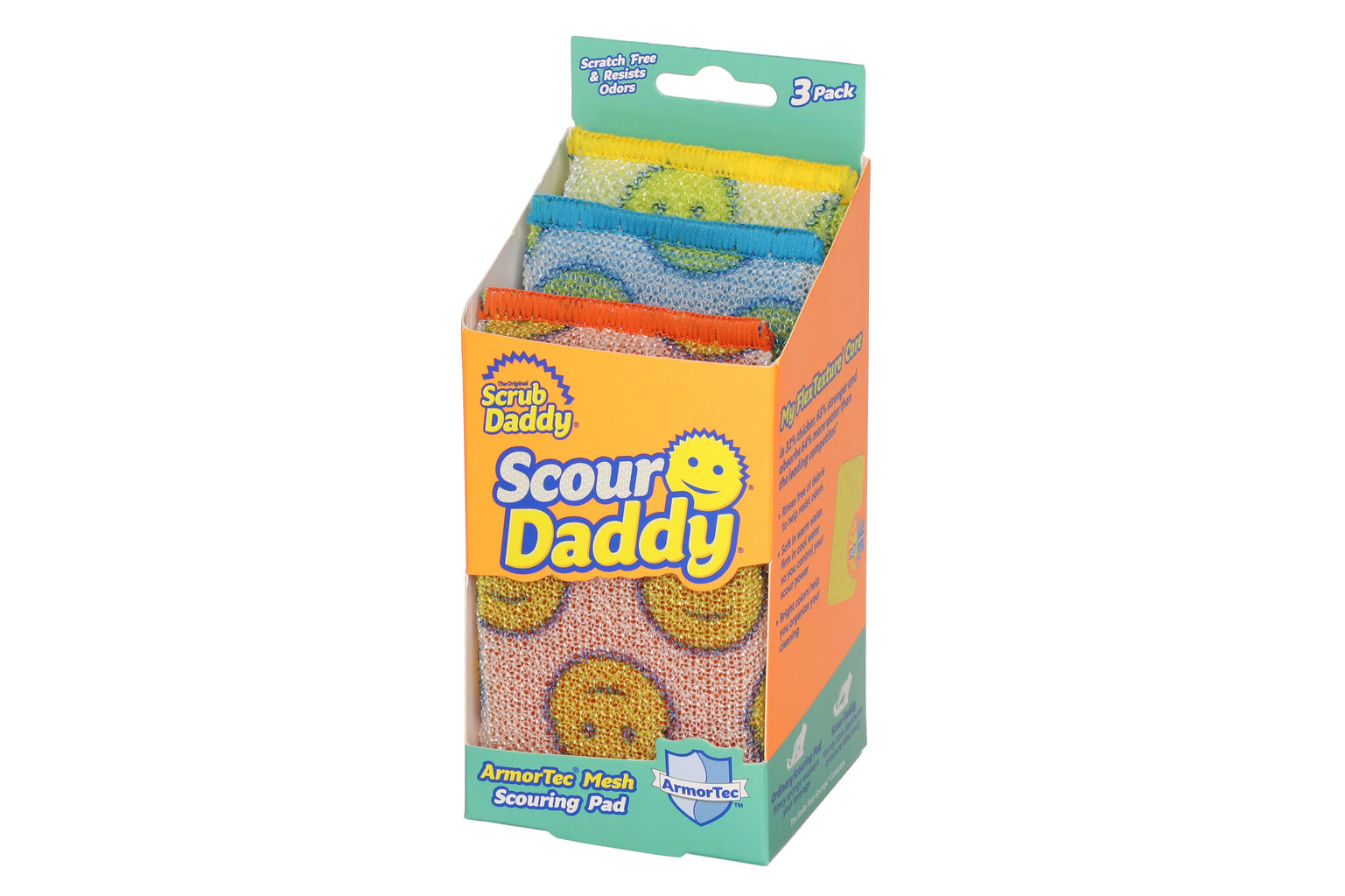 Scrub Daddy koorijad/käsnad, 3 tk hind ja info | Puhastustarvikud | kaup24.ee