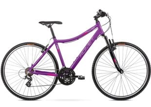 Гибридный велосипед Romet Orkan D 28" 2022, фиолетовый цена и информация | Велосипеды | kaup24.ee