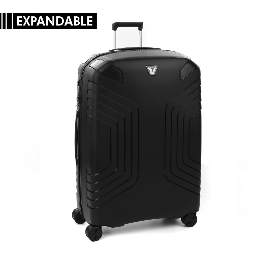 Suur kohver Ypsilon, must hind ja info | Kohvrid, reisikotid | kaup24.ee