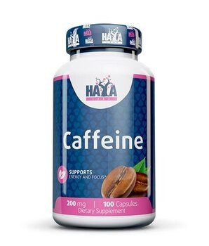 Haya Labs Caffeine 200mg 100caps hind ja info | Ergutid | kaup24.ee