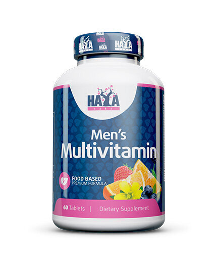 Haya Labs Food Based Men's Multi 60 tab. цена и информация | Vitamiinid | kaup24.ee