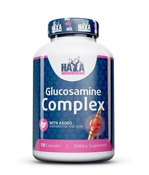 Haya Labs Glucosamine Chondroitin & MSM Complex 120 kaps. цена и информация | Добавки и препараты для суставов | kaup24.ee