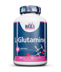 Haya Labs L-Glutamine 100 kaps. hind ja info | Glutamiin | kaup24.ee